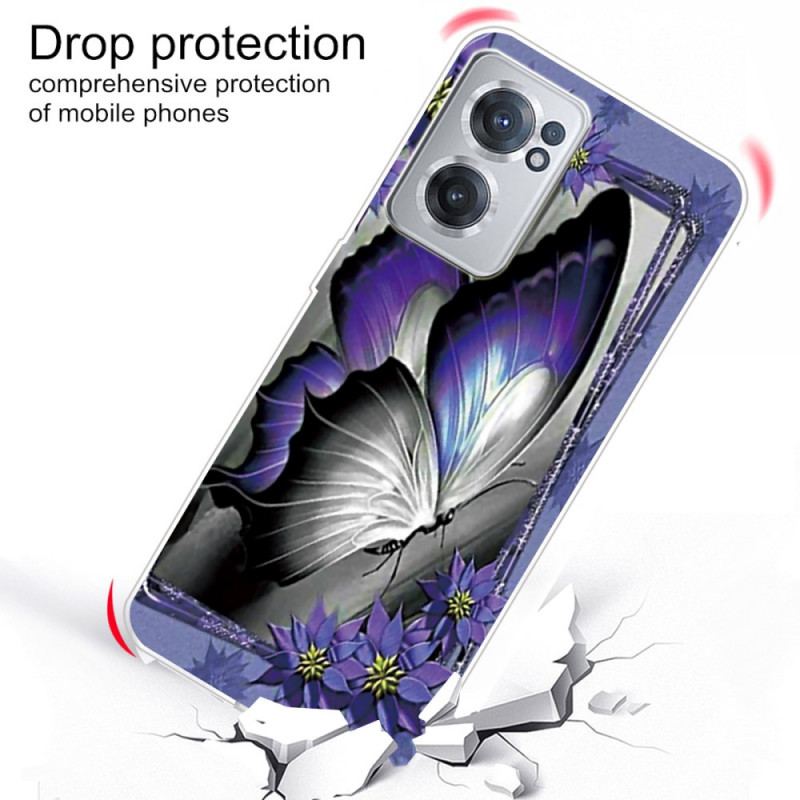 Cover OnePlus Nord CE 2 5G Mørkets Sommerfugl