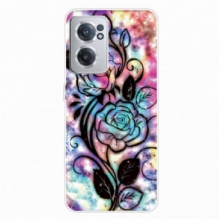 Cover OnePlus Nord CE 2 5G Psykedeliske Blomster