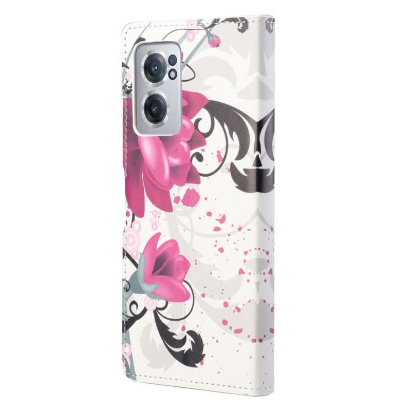 Flip Cover OnePlus Nord CE 2 5G Bloom