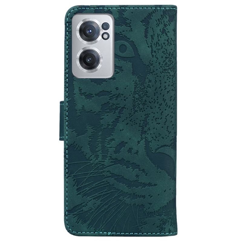 Flip Cover OnePlus Nord CE 2 5G Camoufleret Tiger