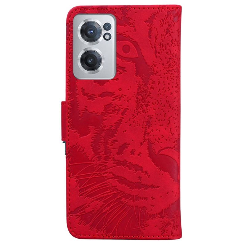 Flip Cover OnePlus Nord CE 2 5G Camoufleret Tiger