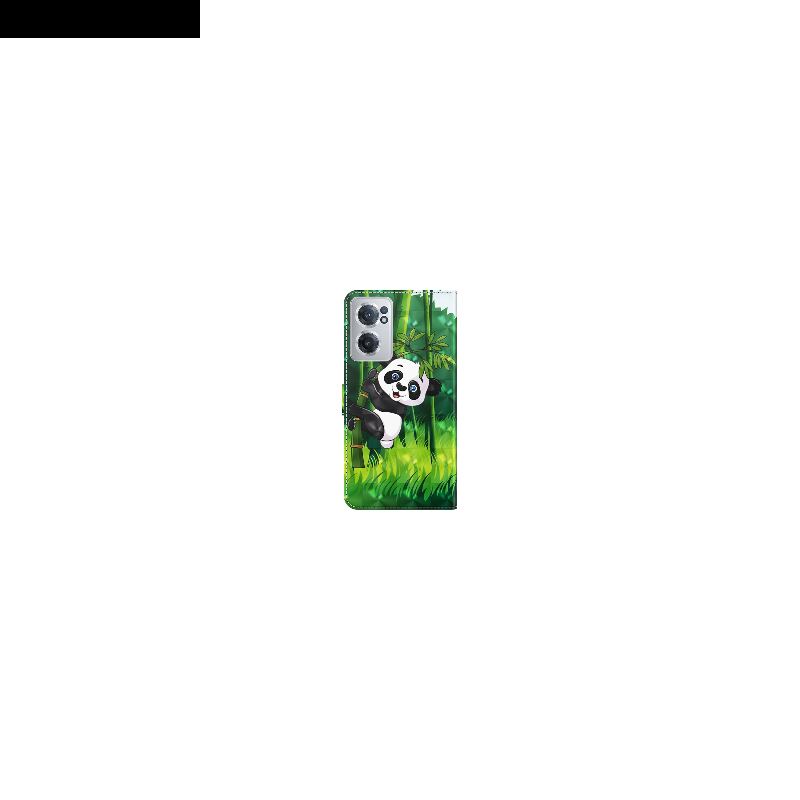 Flip Cover OnePlus Nord CE 2 5G Comic Panda