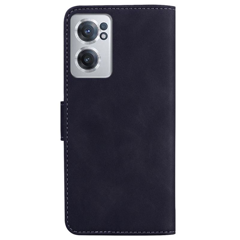 Flip Cover OnePlus Nord CE 2 5G Diskret Sommerfugl