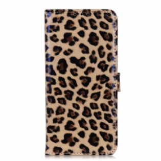 Flip Cover OnePlus Nord CE 2 5G Leopard I Imiteret Læder