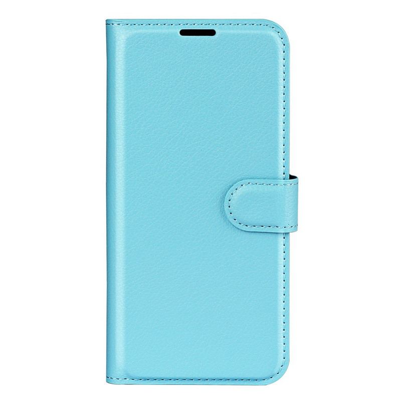 Flip Cover OnePlus Nord CE 2 5G Litchi Imiteret Læder