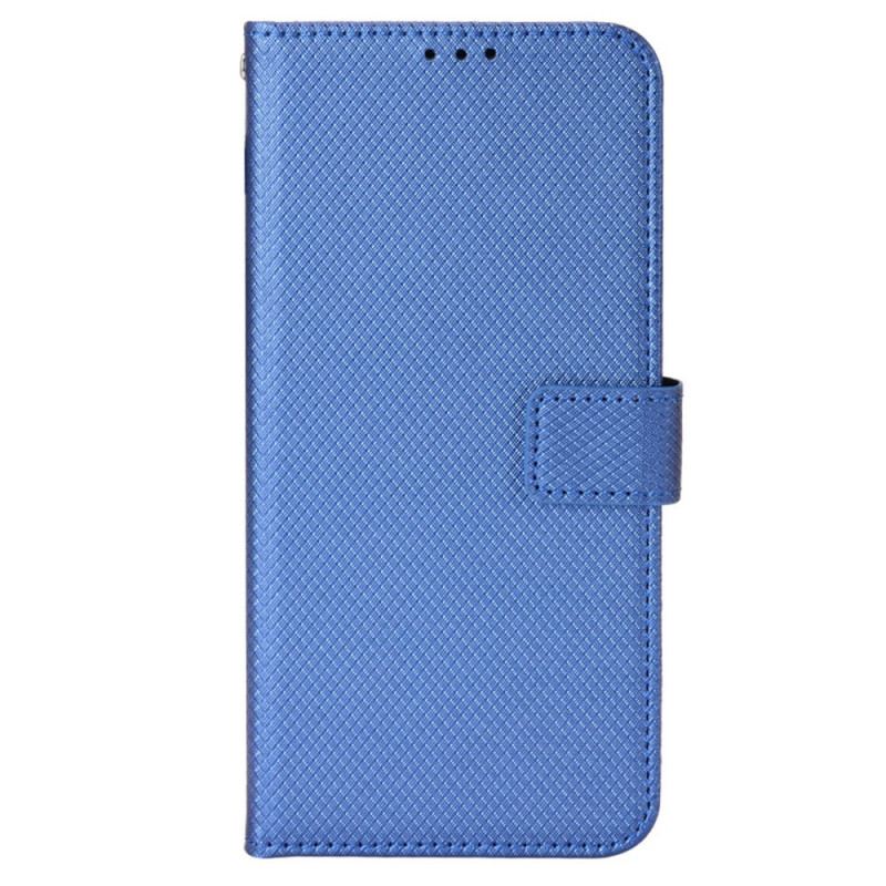 Flip Cover OnePlus Nord CE 2 5G Med Snor Strappy Diamond Texture