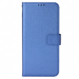 Flip Cover OnePlus Nord CE 2 5G Med Snor Strappy Diamond Texture