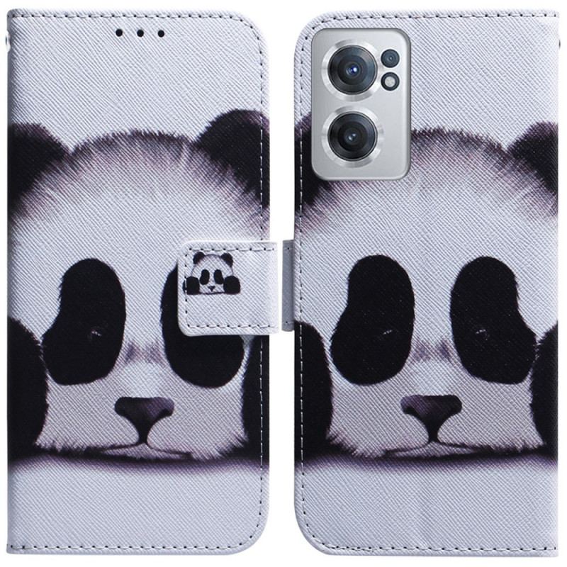 Flip Cover OnePlus Nord CE 2 5G Trist Panda