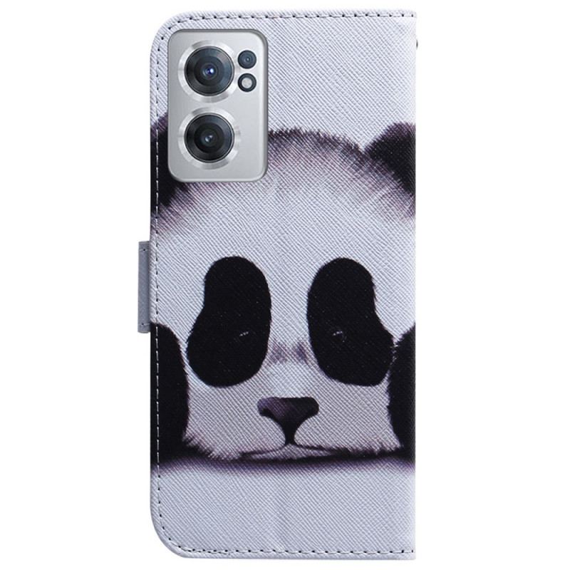 Flip Cover OnePlus Nord CE 2 5G Trist Panda