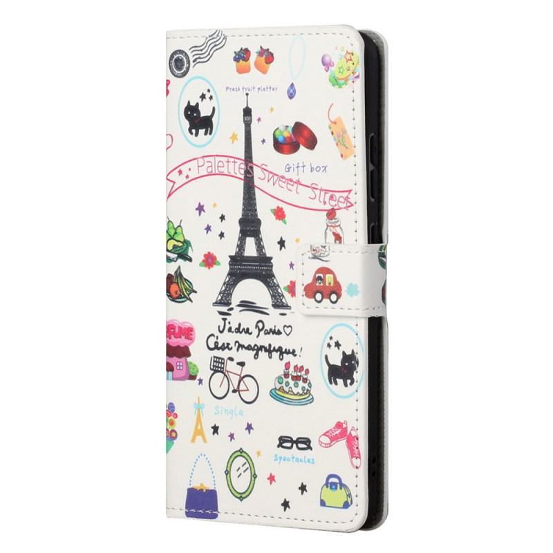 Læder Cover OnePlus Nord CE 2 5G Paris Forelsket