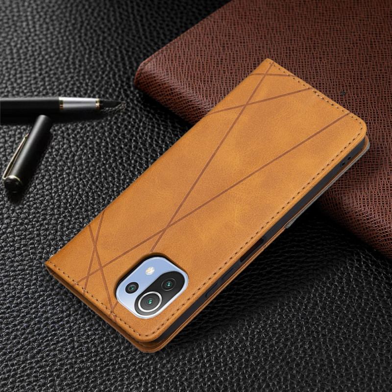 Cover Xiaomi Mi 11 Lite 4G / 5G / 5G NE Flip Cover Kunstner Stil