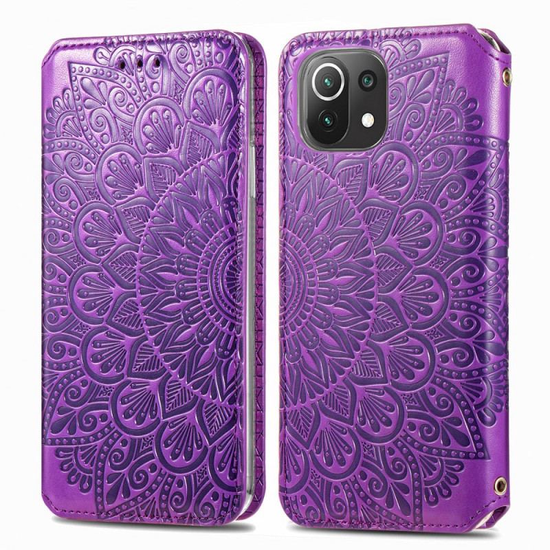 Cover Xiaomi Mi 11 Lite 4G / 5G / 5G NE Flip Cover Mandala