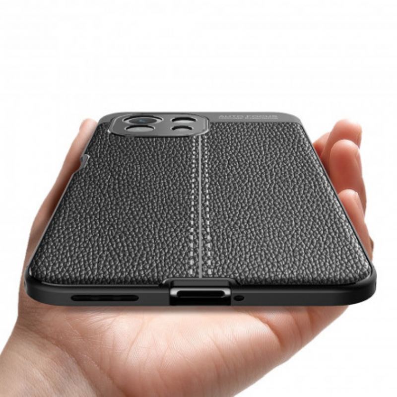 Cover Xiaomi Mi 11 Lite 4G / 5G / 5G NE Lædereffekt Litchi Dobbelt Linje