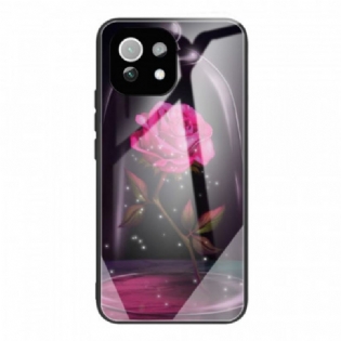 Cover Xiaomi Mi 11 Lite 4G / 5G / 5G NE Magic Pink Hærdet Glas
