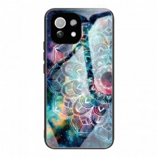 Cover Xiaomi Mi 11 Lite 4G / 5G / 5G NE Mandala Hærdet Glas