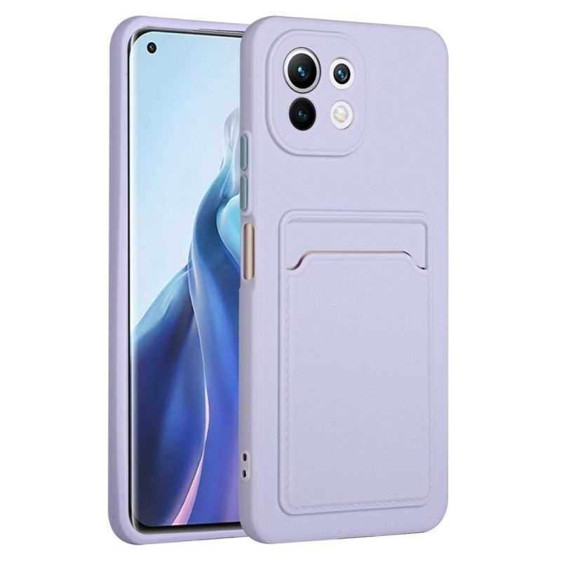 Cover Xiaomi Mi 11 Lite 4G / 5G / 5G NE Silikone Kortholder