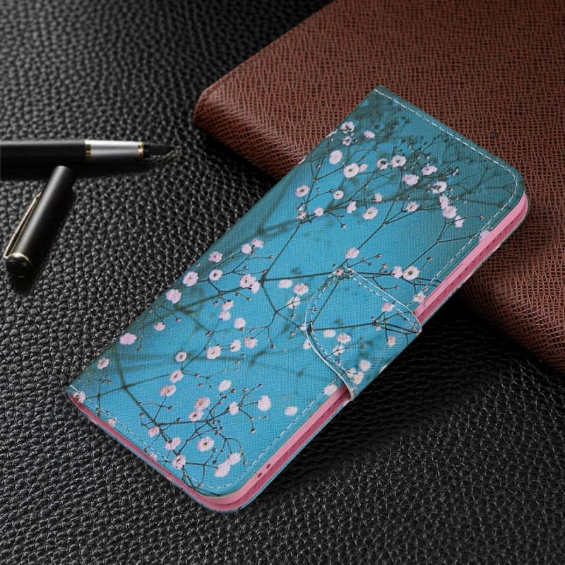 Flip Cover Xiaomi Mi 11 Lite 4G / 5G / 5G NE Blomstrende Træ