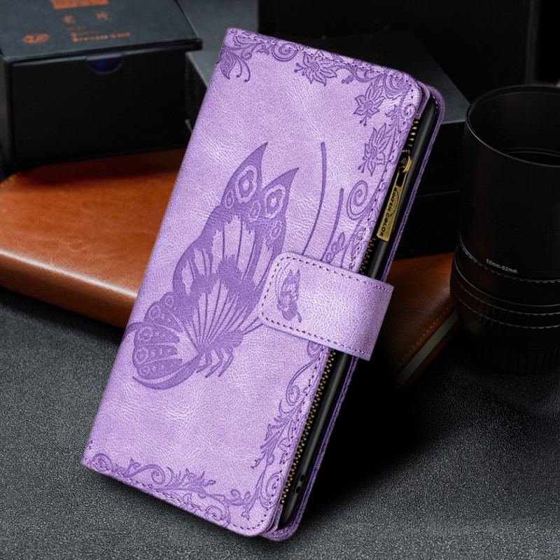 Flip Cover Xiaomi Mi 11 Lite 4G / 5G / 5G NE Butterfly Barok Lynlåslomme