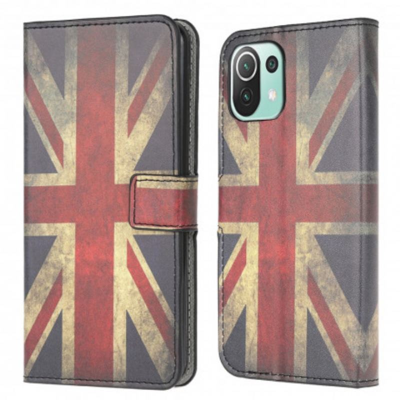 Flip Cover Xiaomi Mi 11 Lite 4G / 5G / 5G NE England Flag