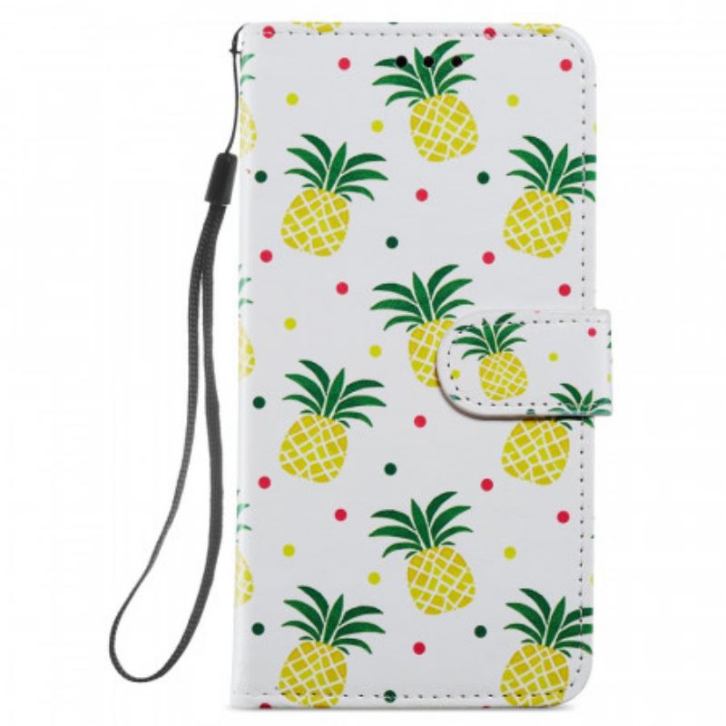 Flip Cover Xiaomi Mi 11 Lite 4G / 5G / 5G NE Flere Ananas