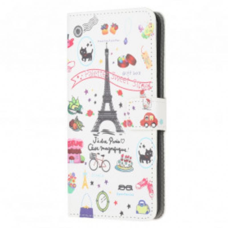 Flip Cover Xiaomi Mi 11 Lite 4G / 5G / 5G NE Jeg Elsker Paris