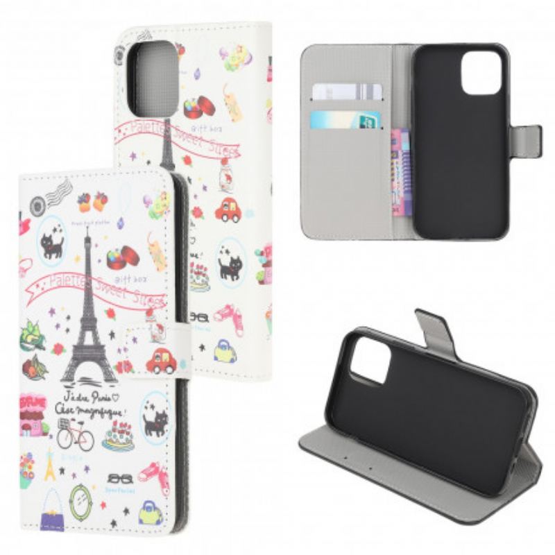 Flip Cover Xiaomi Mi 11 Lite 4G / 5G / 5G NE Jeg Elsker Paris