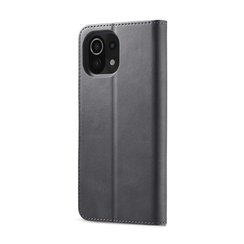 Flip Cover Xiaomi Mi 11 Lite 4G / 5G / 5G NE Lc.imeeke Lædereffekt