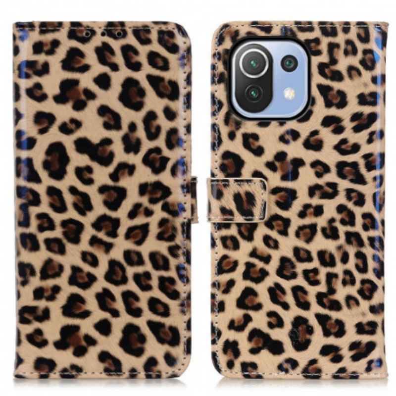 Flip Cover Xiaomi Mi 11 Lite 4G / 5G / 5G NE Leopard