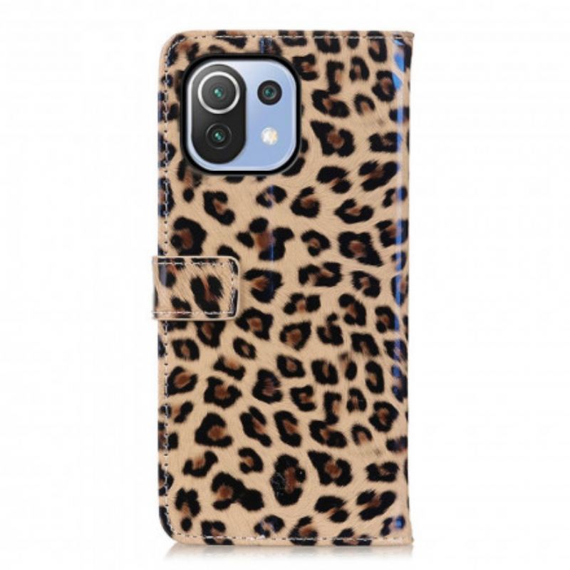 Flip Cover Xiaomi Mi 11 Lite 4G / 5G / 5G NE Leopard