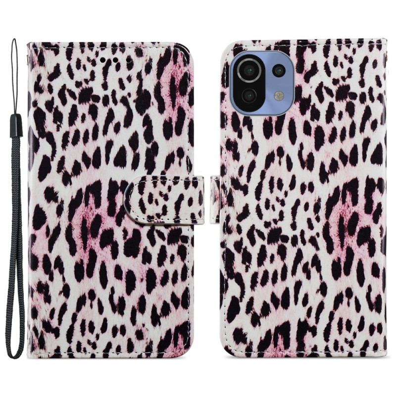 Flip Cover Xiaomi Mi 11 Lite 4G / 5G / 5G NE Leopard Print