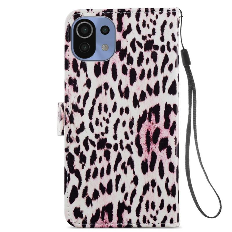 Flip Cover Xiaomi Mi 11 Lite 4G / 5G / 5G NE Leopard Print