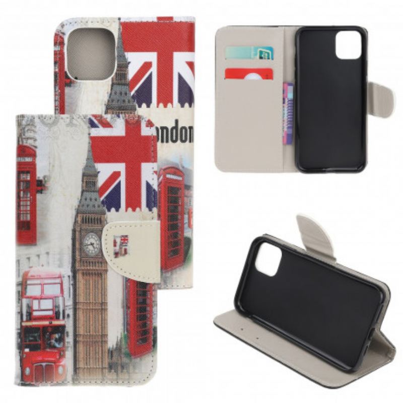 Flip Cover Xiaomi Mi 11 Lite 4G / 5G / 5G NE London Liv