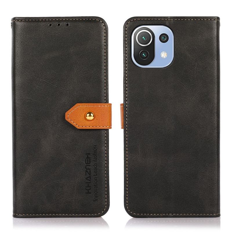 Flip Cover Xiaomi Mi 11 Lite 4G / 5G / 5G NE Med Khazneh-strop