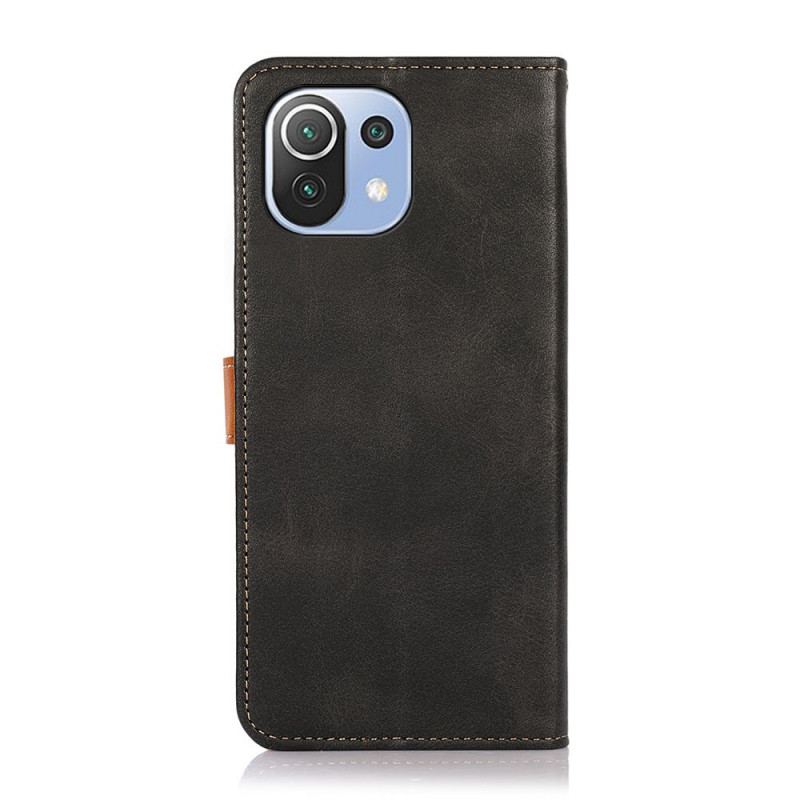 Flip Cover Xiaomi Mi 11 Lite 4G / 5G / 5G NE Med Khazneh-strop