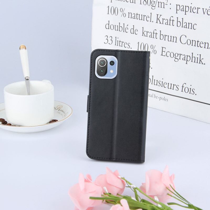 Flip Cover Xiaomi Mi 11 Lite 4G / 5G / 5G NE Med Snor Strap Geo