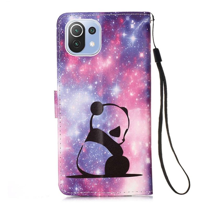 Flip Cover Xiaomi Mi 11 Lite 4G / 5G / 5G NE Panda Galaxy