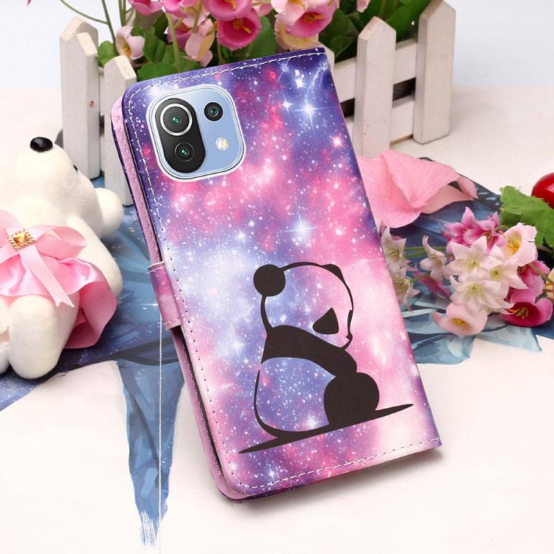 Flip Cover Xiaomi Mi 11 Lite 4G / 5G / 5G NE Panda Galaxy