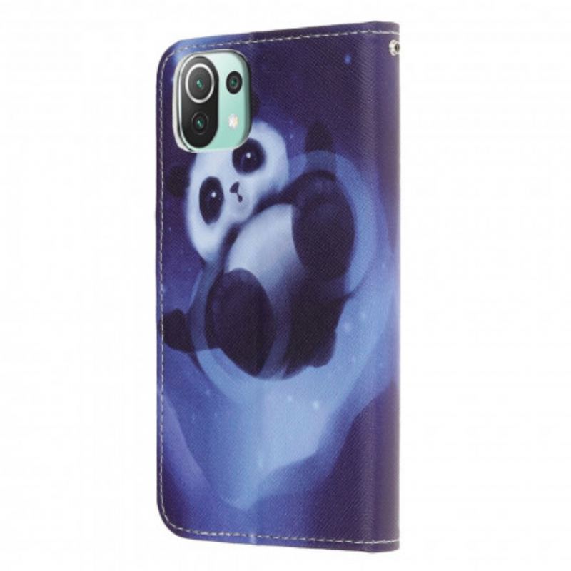 Flip Cover Xiaomi Mi 11 Lite 4G / 5G / 5G NE Panda Space