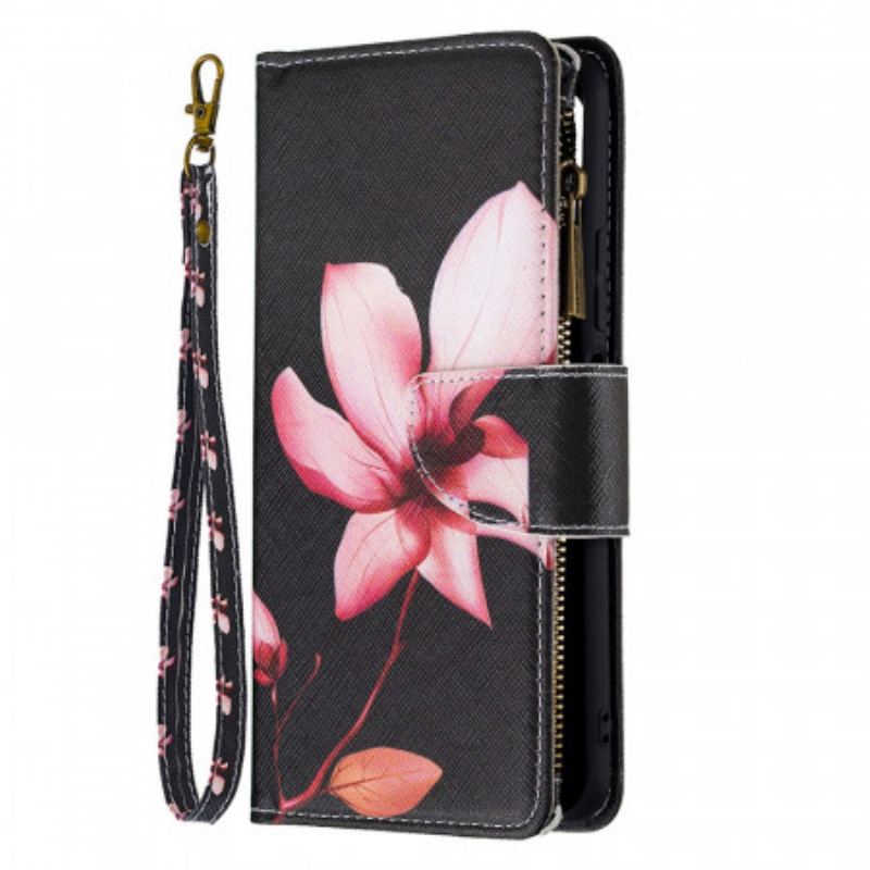 Flip Cover Xiaomi Mi 11 Lite 4G / 5G / 5G NE Pink Flower Lynlåslomme