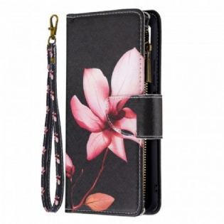 Flip Cover Xiaomi Mi 11 Lite 4G / 5G / 5G NE Pink Flower Lynlåslomme