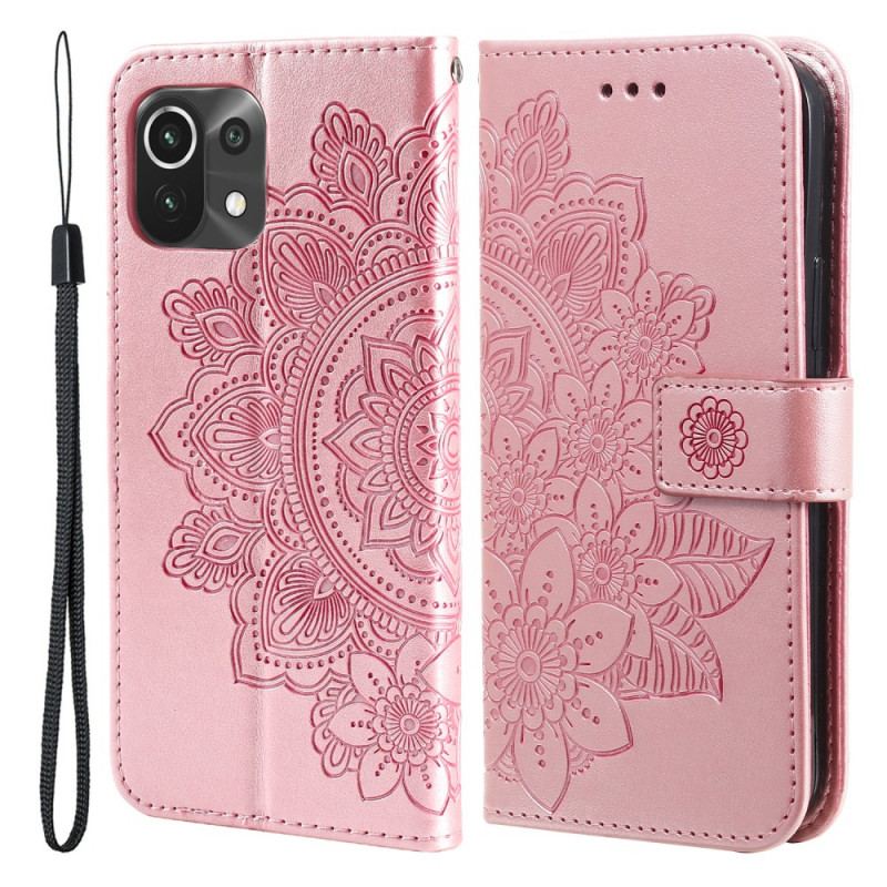 Læder Cover Xiaomi Mi 11 Lite 4G / 5G / 5G NE Mandala