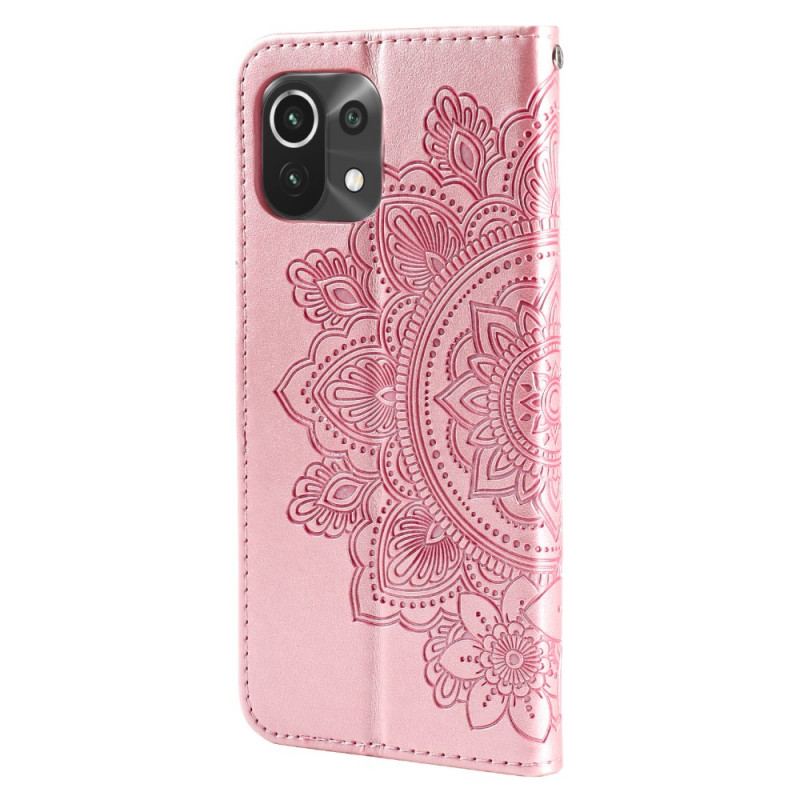 Læder Cover Xiaomi Mi 11 Lite 4G / 5G / 5G NE Mandala