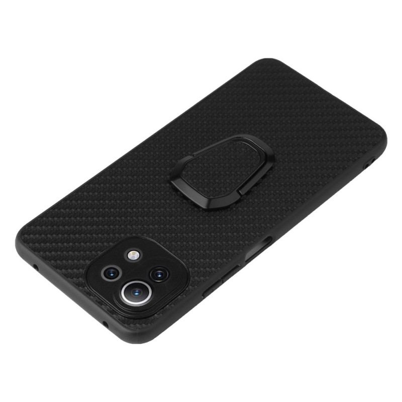 Mobilcover Xiaomi Mi 11 Lite 4G / 5G / 5G NE Leopard Stil Ring-støtte