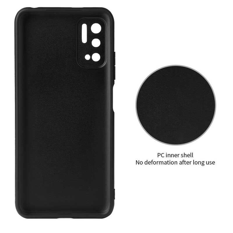 Cover Poco M3 Pro 5G Carbon Fiber Ring-support