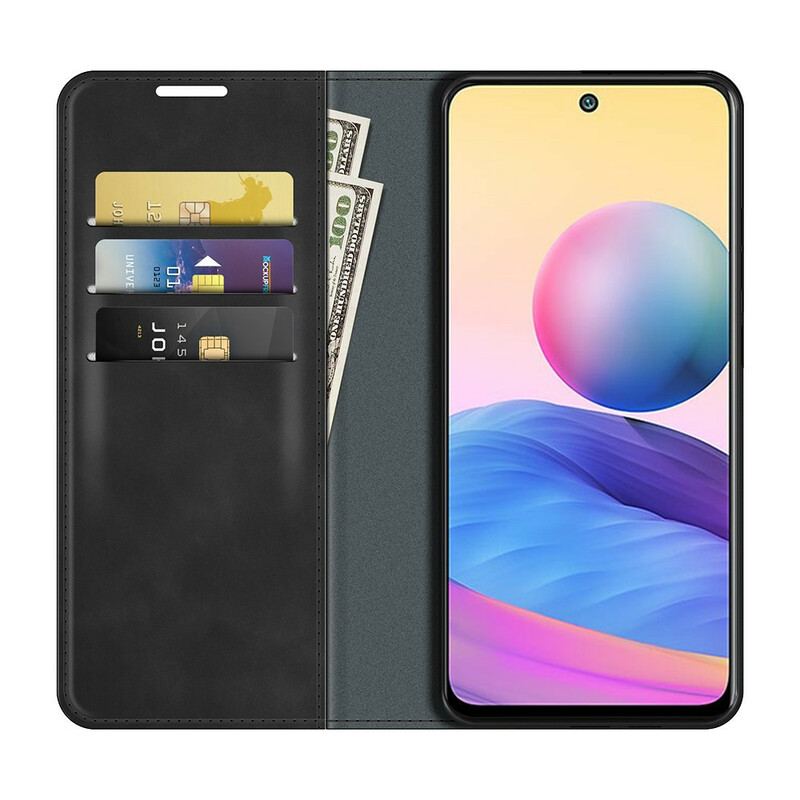 Cover Poco M3 Pro 5G Flip Cover Silkeblød Touch