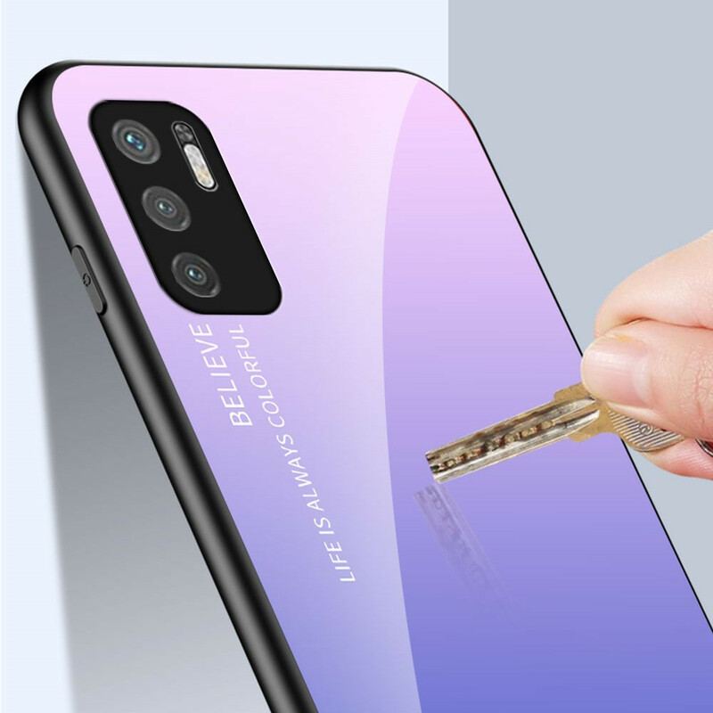 Cover Poco M3 Pro 5G Hærdet Glas Hej