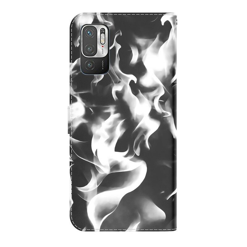 Flip Cover Poco M3 Pro 5G Abstrakt Mønster