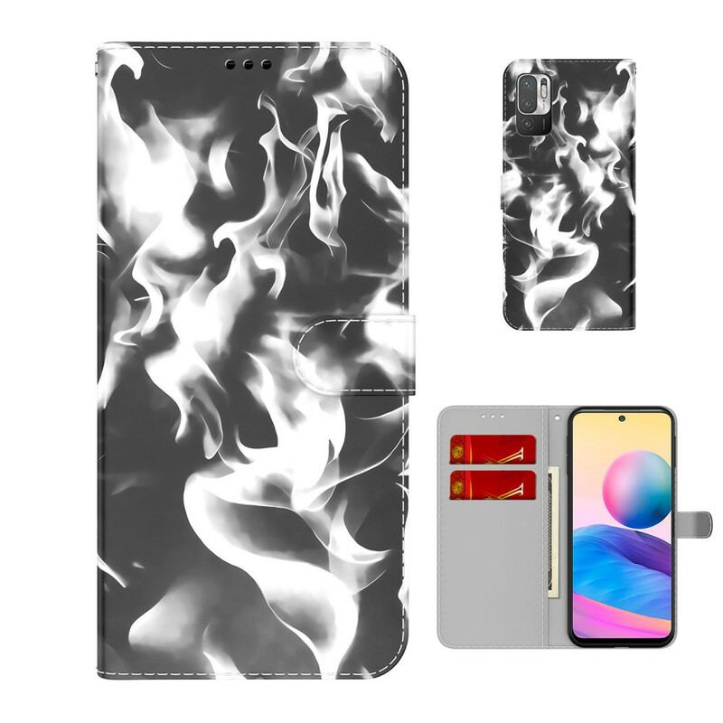 Flip Cover Poco M3 Pro 5G Abstrakt Mønster