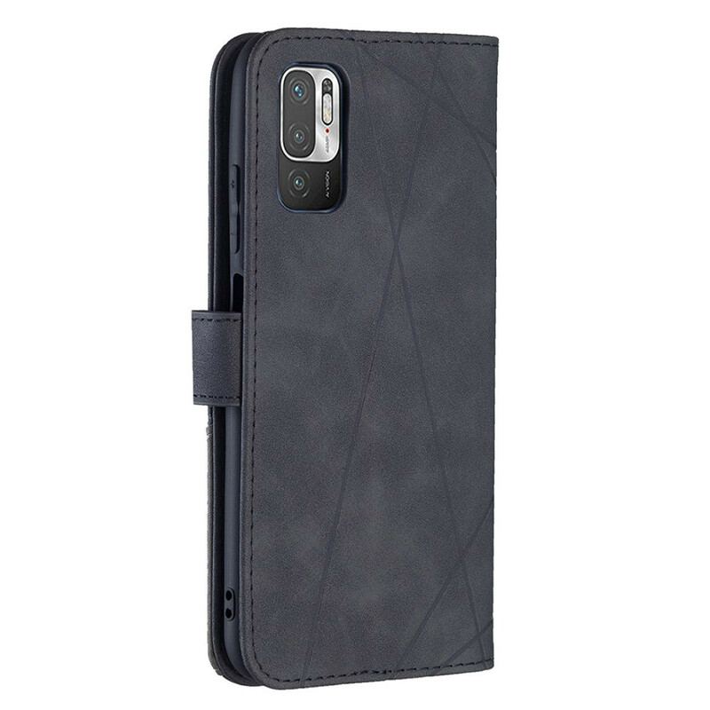 Flip Cover Poco M3 Pro 5G Binfen Farvetrekanter