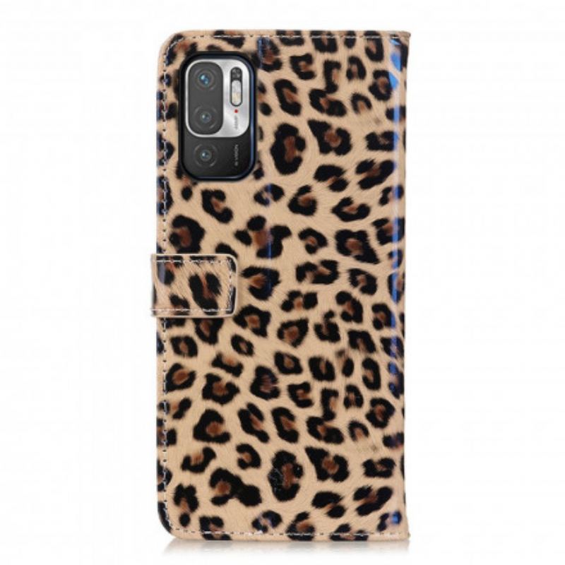 Flip Cover Poco M3 Pro 5G Leopard